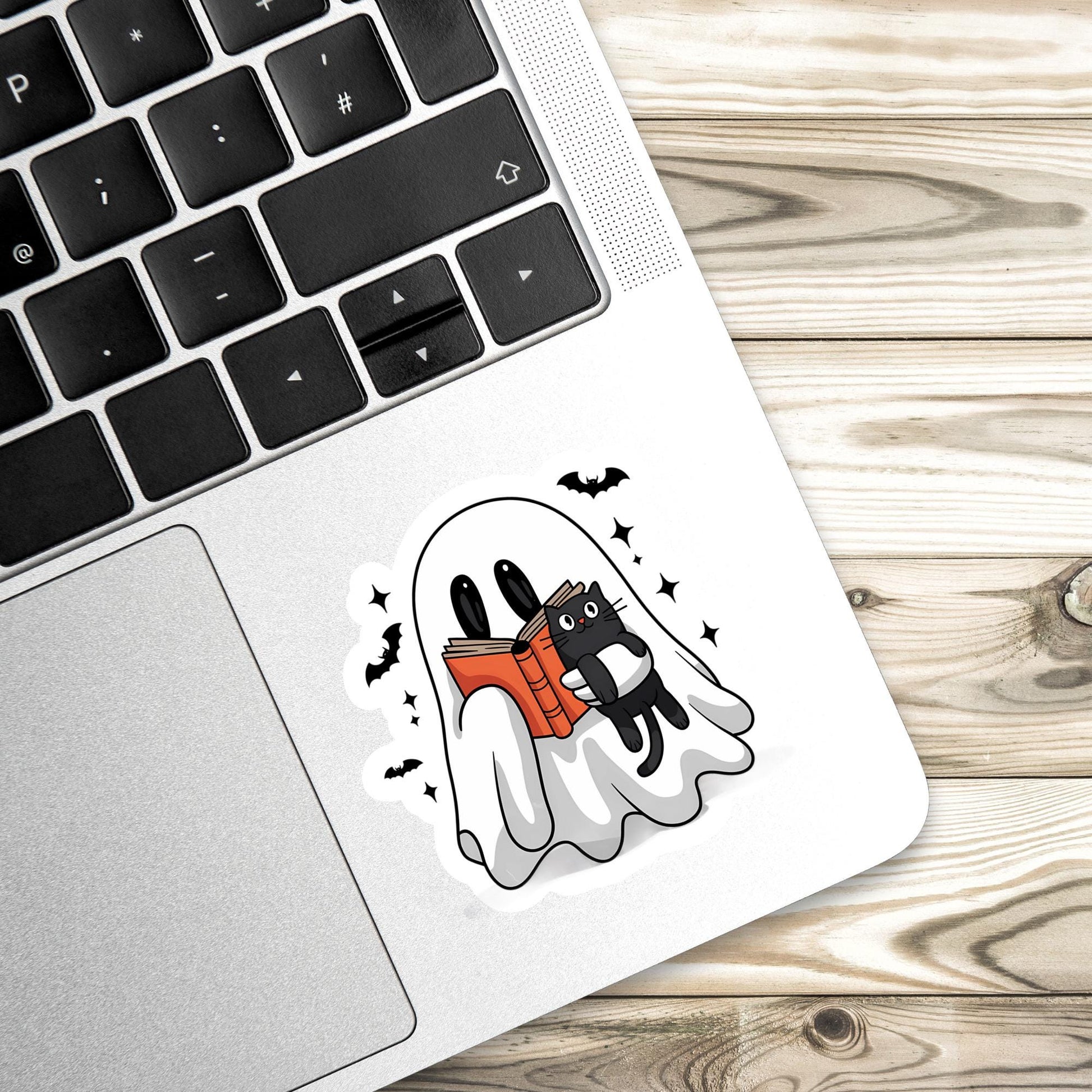 Book Ghosts Sticker, fantasy sticker, Bookish sticker, Spooky sticker, Bookish merch, Kindle stickers