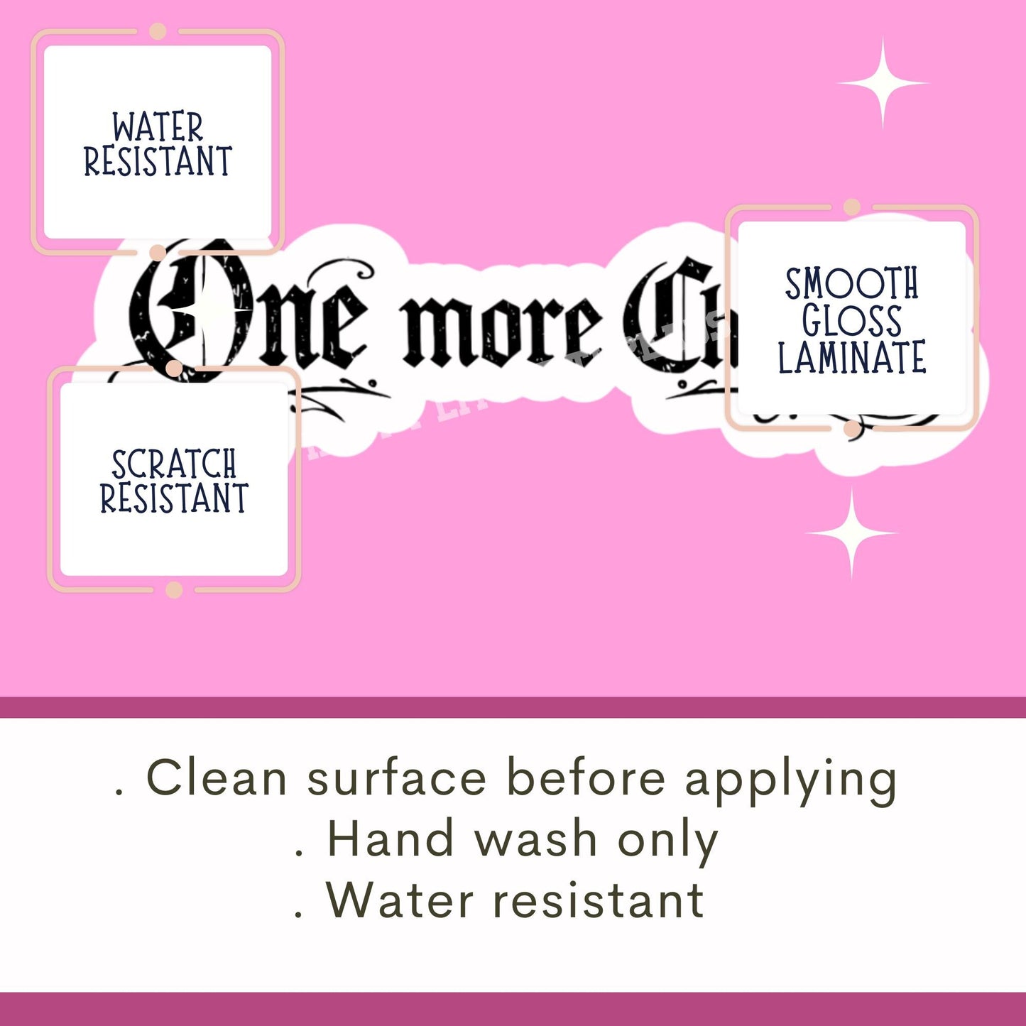 One more chapter sticker, Reading sticker, Book Sticker, fantasy Sticker, Fantasy Bookish Merch, e-reader Kindle Stickers