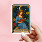 Queen of books sticker, kindle sticker, book sticker, kindle sticker, bookish sticker, book stickers, stickers for kindle, book merch