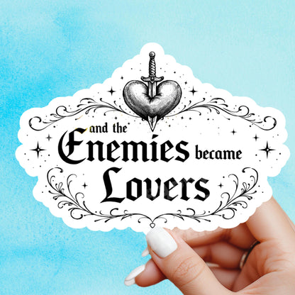 Enemies to lovers sticker, Romantasy sticker, Bookish sticker, Smut sticker, Book tropes, Bookish sticker, Reader sticker, kindle sticker