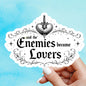 Enemies to lovers sticker, Romantasy sticker, Bookish sticker, Smut sticker, Book tropes, Bookish sticker, Reader sticker, kindle sticker