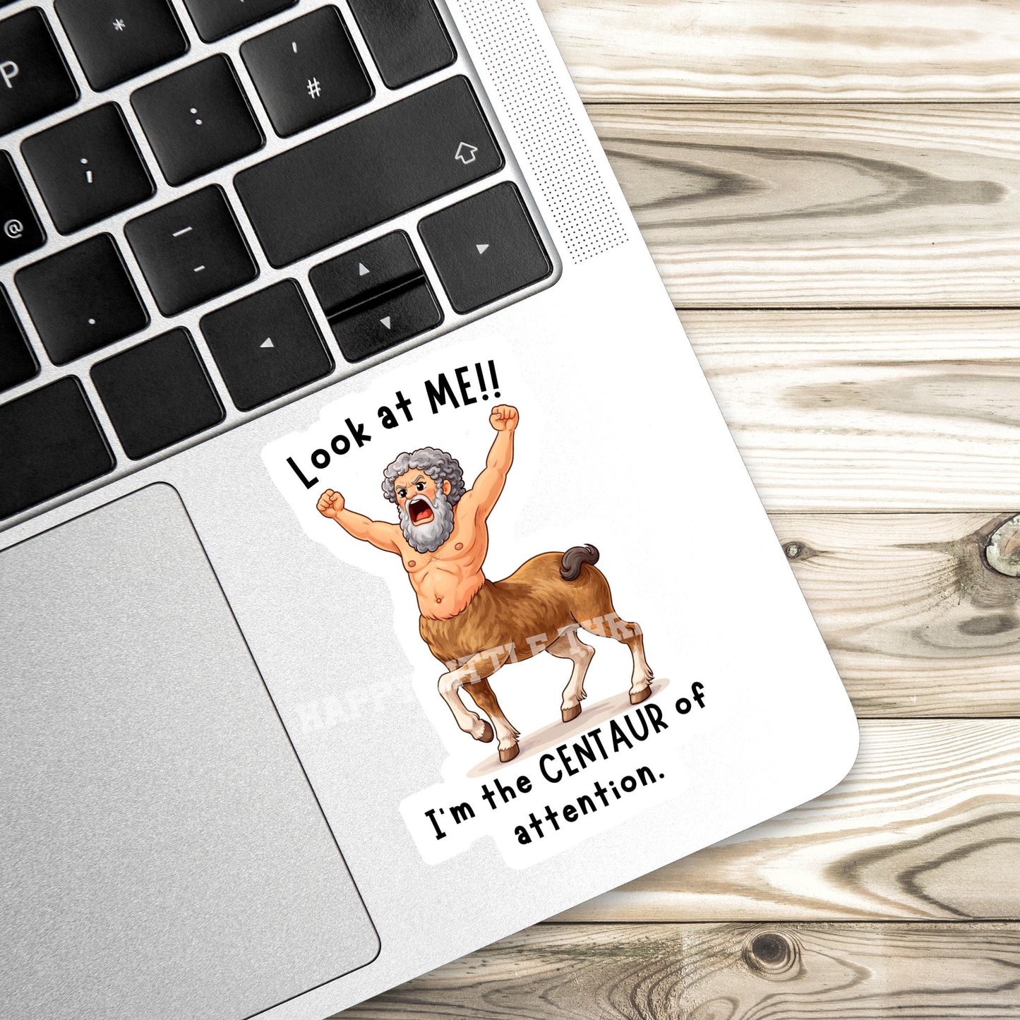 Centaur of attention Sticker, Greek mythology sticker, fantasy sticker, Bookish sticker, funny sticker, Kindle stickers