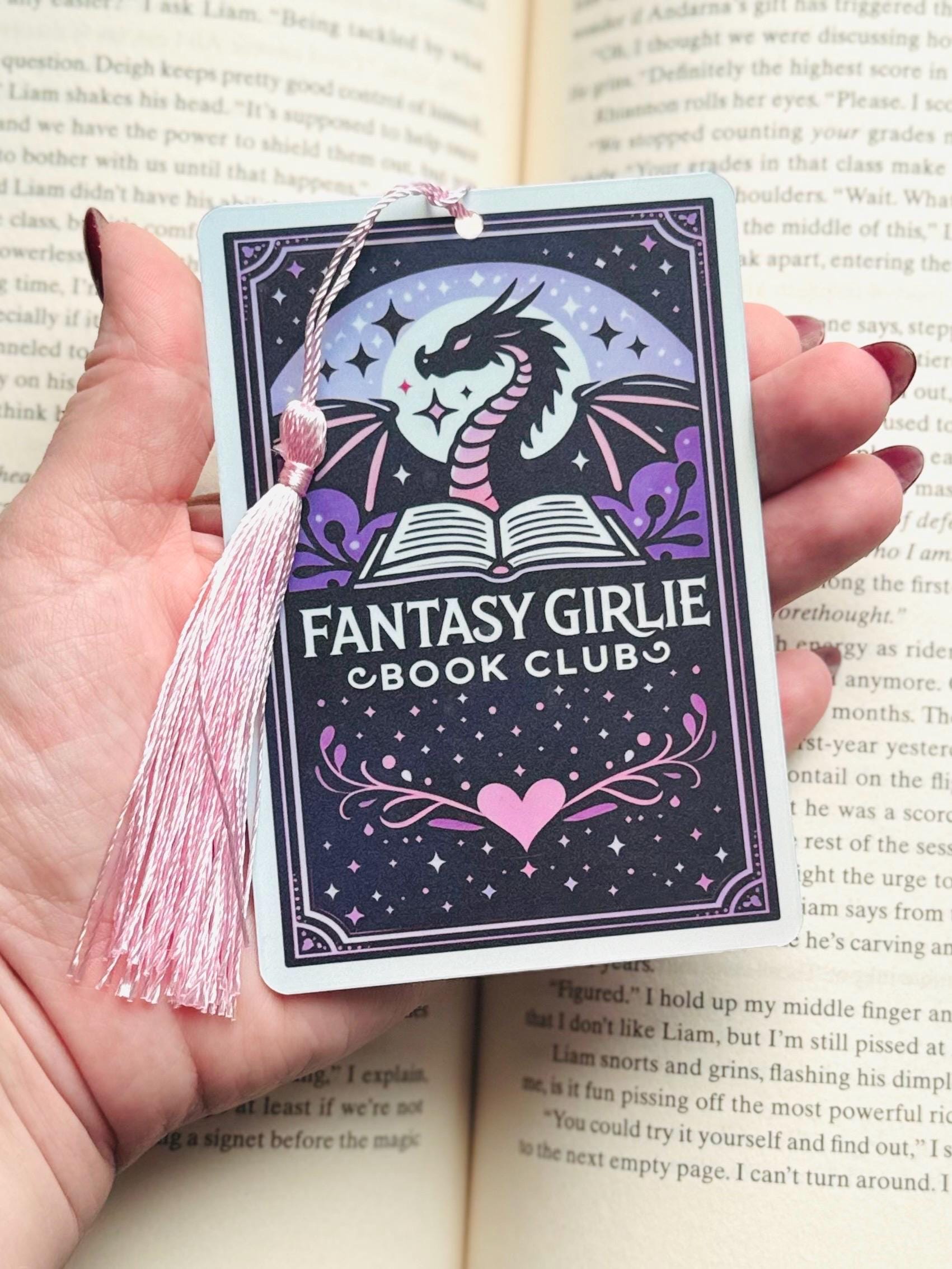 Fantasy girlie bookmark, Tarot card Bookmark, holographic bookmark, Gothic Bookmark, Bookish Gifts for Readers, Handmade Bookmark,