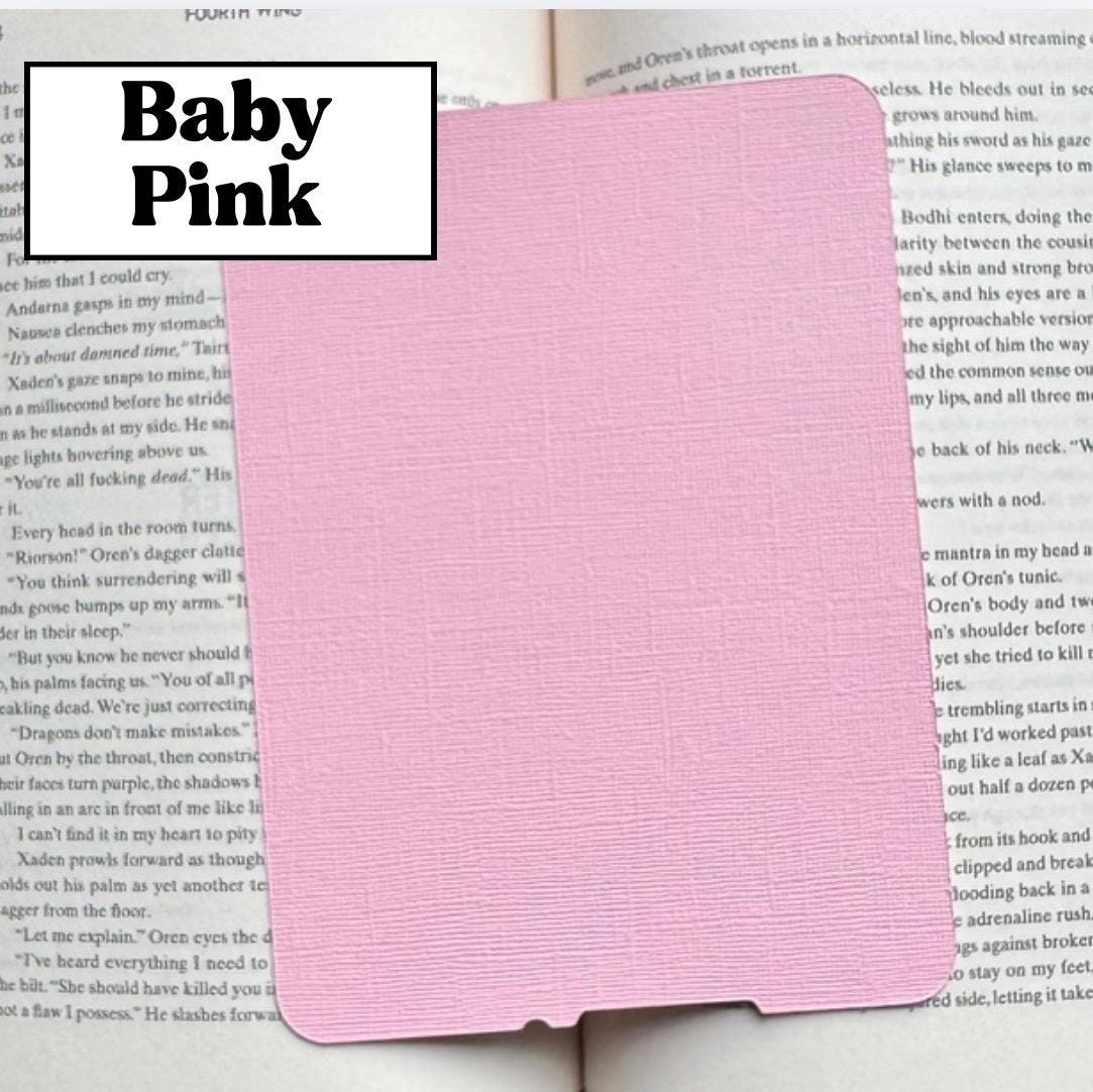 Kindle Clear Case Insert, Solid Colors kindle insert, Paperwhite, Oasis, Kindle Cover 11th, 12th Gen Accessories