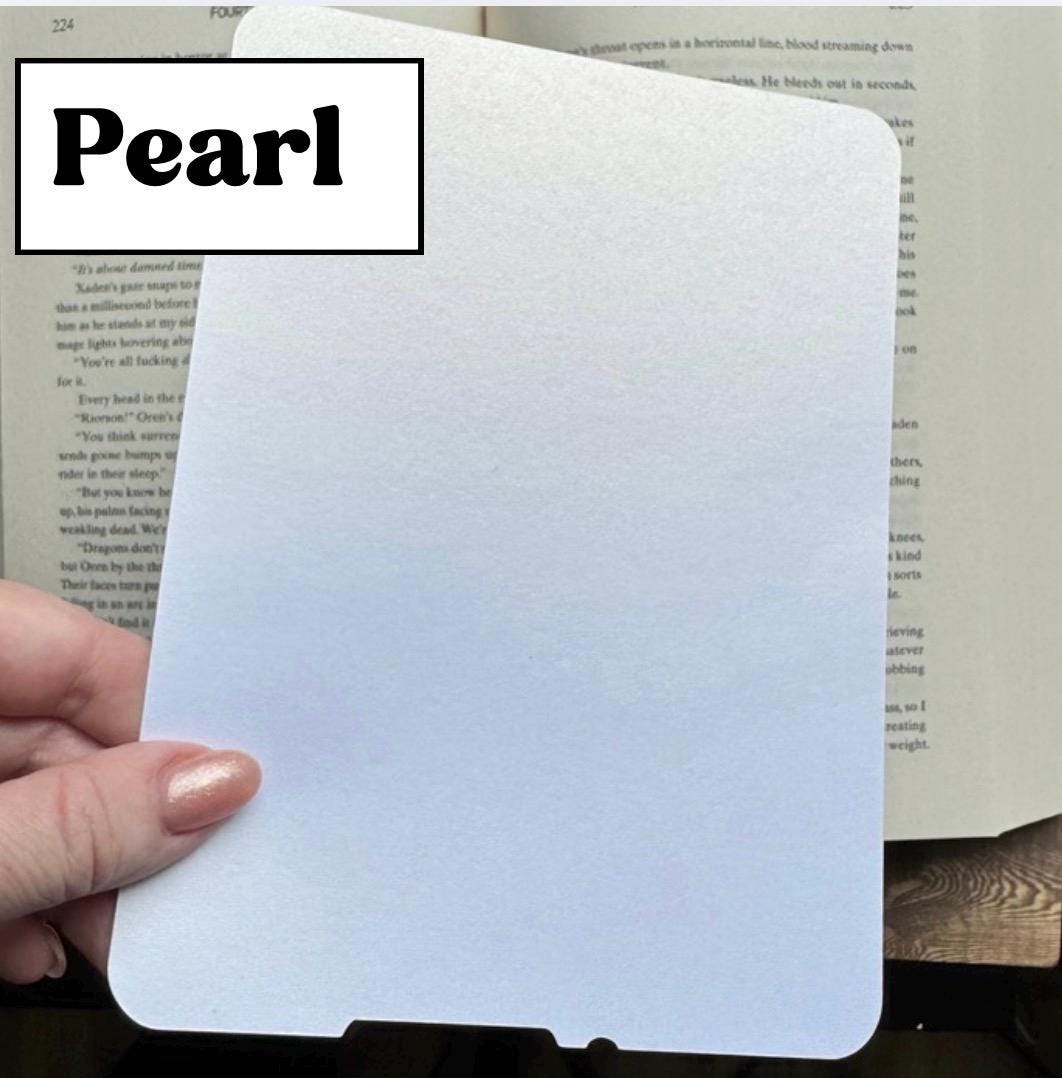 Kindle Clear Case Insert, Solid Colors kindle insert, Paperwhite, Oasis, Kindle Cover 11th, 12th Gen Accessories