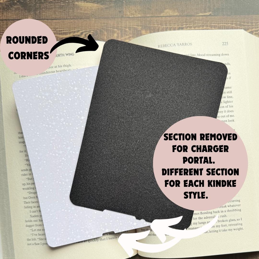 Kindle Clear Case Insert, Solid Colors kindle insert, Paperwhite, Oasis, Kindle Cover 11th, 12th Gen Accessories