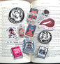 Bookish mini sticker surprise pack, bookish kindle sticker bundle, smut bundle, fantasy sticker bundle