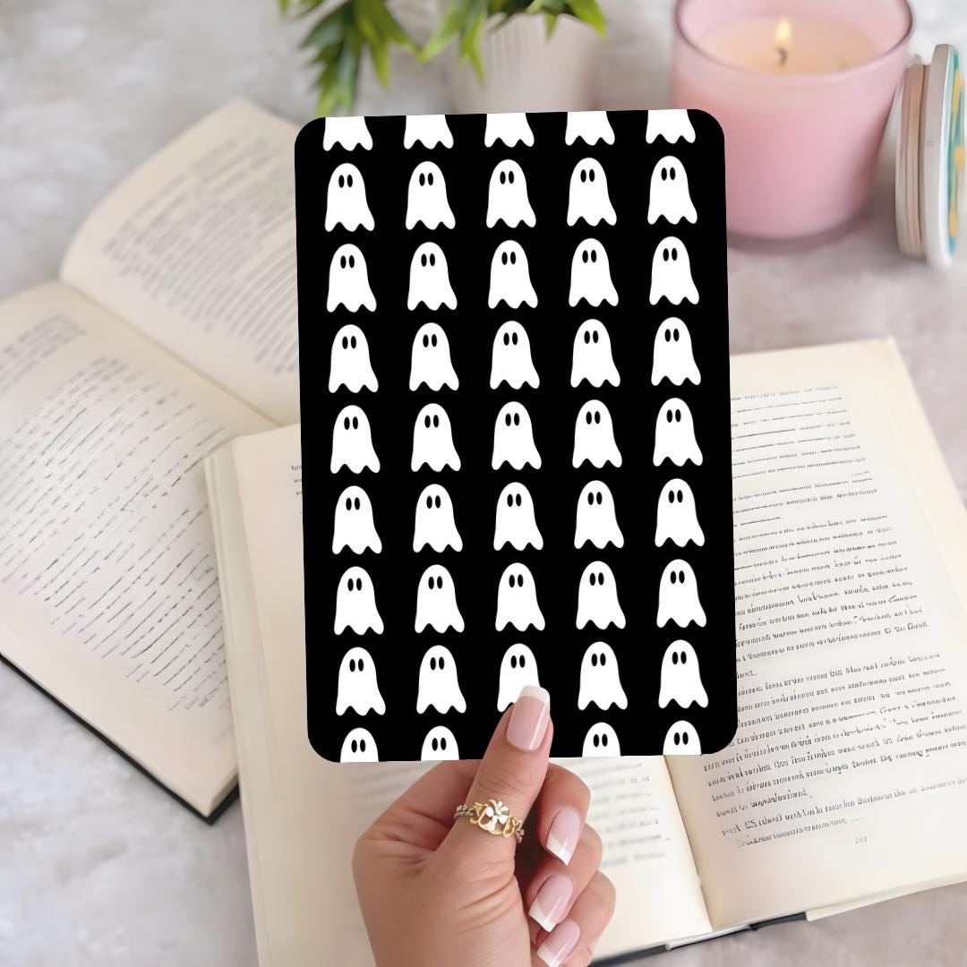 Kindle Clear Case Insert, Halloween kindle insert, spooky kindle, Paperwhite, Oasis, Kindle Cover 11th, 12th Gen Accessories