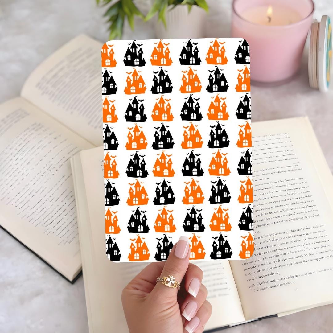 Kindle Clear Case Insert, Halloween kindle insert, spooky kindle, Paperwhite, Oasis, Kindle Cover 11th, 12th Gen Accessories