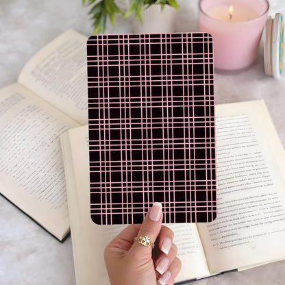 Kindle Clear Case Insert, check kindle insert, pink kindle, Paperwhite, Oasis, Kindle Cover 11th, 12th Gen Accessories