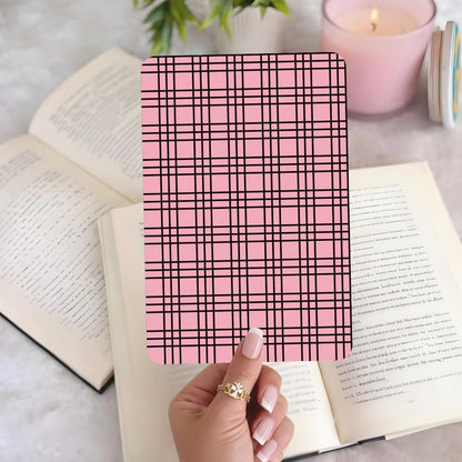 Kindle Clear Case Insert, check kindle insert, pink kindle, Paperwhite, Oasis, Kindle Cover 11th, 12th Gen Accessories