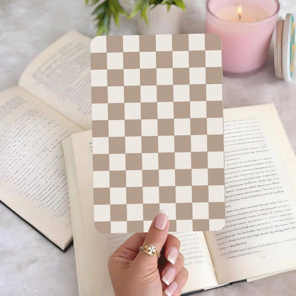 Checked kindle insert, Kindle Clear Case Insert, kindle insert, neutral kindle, Paperwhite, Oasis, Kindle Cover 11th,