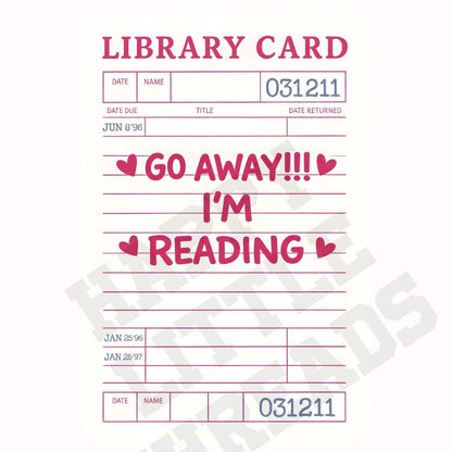 Kindle Insert Clear Case, go away I’m reading, fall kindle insert, kindle insert, kindle skin, kindle Paperwhite, cute kindle accessory