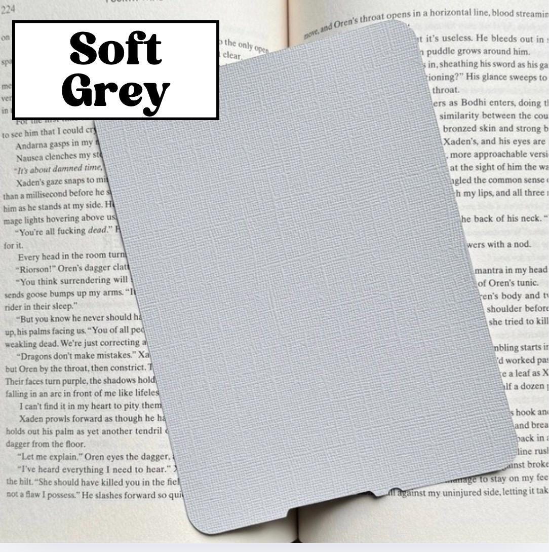 Kindle Clear Case Insert, Solid Colors kindle insert, Paperwhite, Oasis, Kindle Cover 11th, 12th Gen Accessories