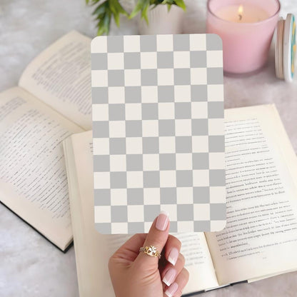 Checked kindle insert, Kindle Clear Case Insert, kindle insert, neutral kindle, Paperwhite, Oasis, Kindle Cover 11th,