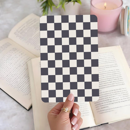 Checked kindle insert, Kindle Clear Case Insert, kindle insert, neutral kindle, Paperwhite, Oasis, Kindle Cover 11th,
