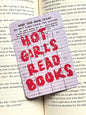 Libary card Bookmark, boys are better in books, Star holographic Bookmark, Bookish Gifts for Readers, Handmade Bookmark,