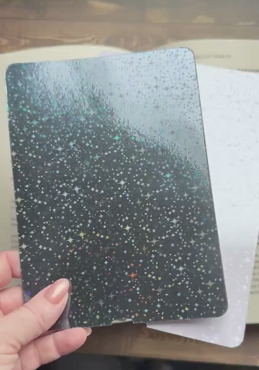 Kindle Clear Case Insert, holographic kindle insert, Paperwhite, Oasis, Kindle Cover 11th, 12th Gen Accessories