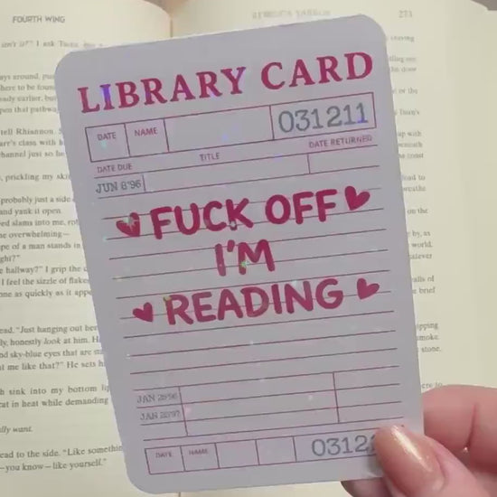 Libary card Bookmark, Star holographic Bookmark, Bookish Gifts for Readers, Handmade Bookmark,